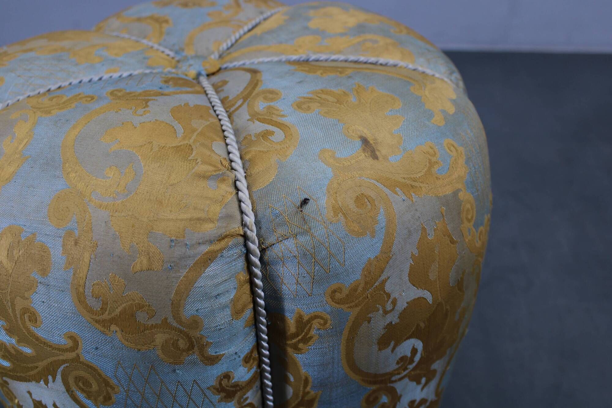 Tabouret Art Déco des années 1940, Tchécoslovaquie