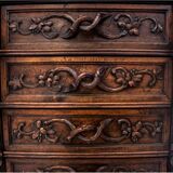 Antique chest of drawers, France, mid 19th century.