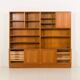 Danish mid century modular bookcase in teak by Poul Hundevad , Denmark