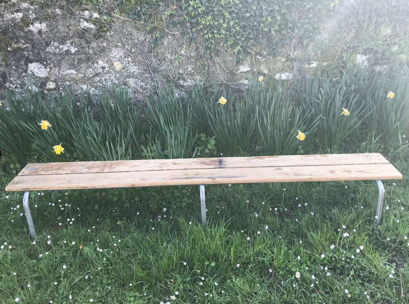School bench 2 meters