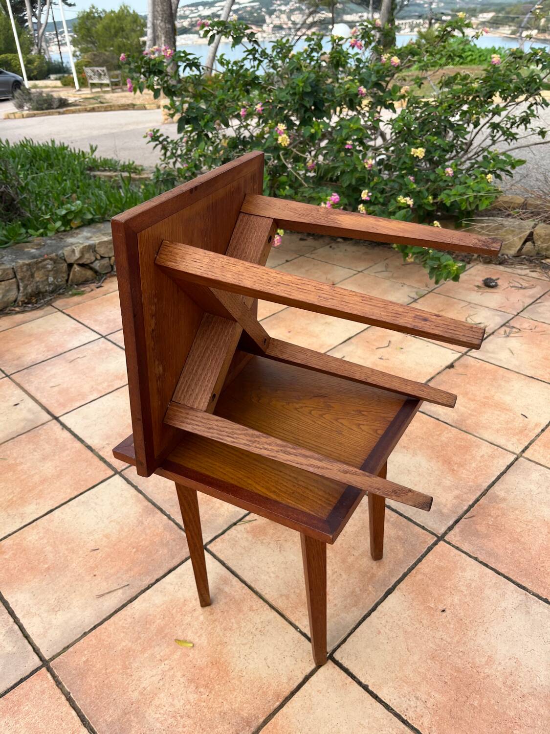 Pair of small side tables from the 1950s
