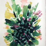 Alfred MANESSIER, The Labyrinth I, 1978. Original lithograph