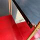 60's black and red String shelf