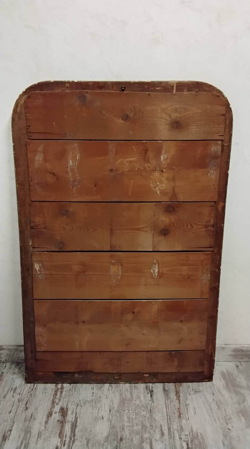 Antique Louis Philippe Style Stucco Mirror