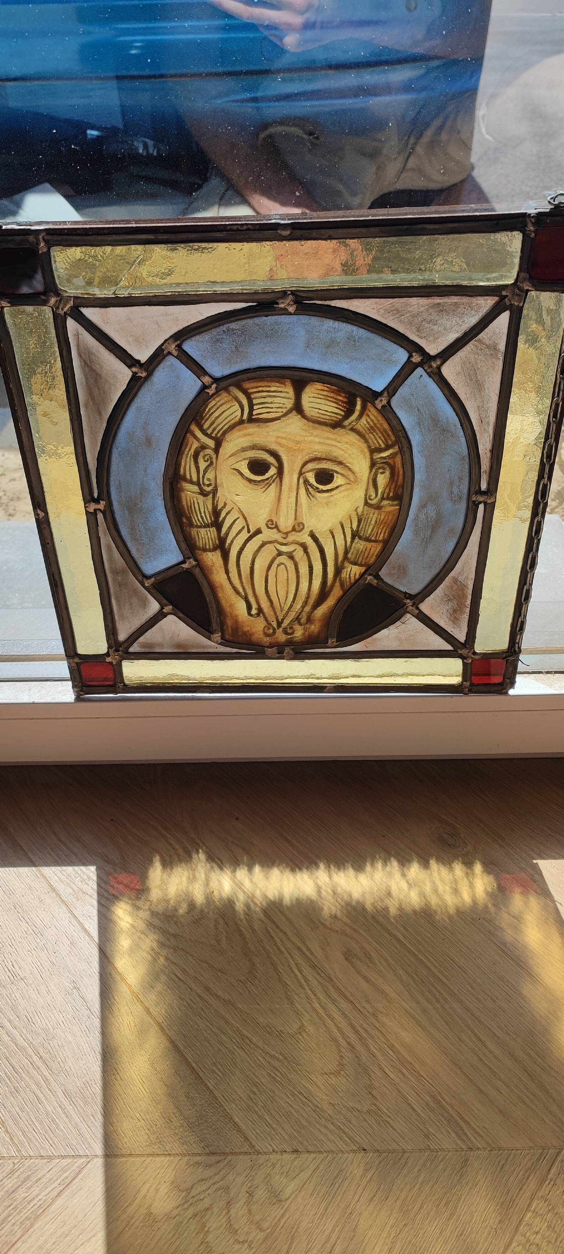 Ancient stained glass