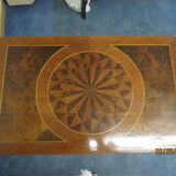 Table à jeux marqueté Louis XV