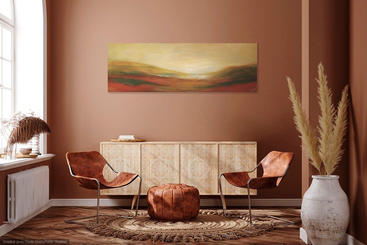 Abstract art painting