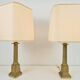 Neoclassical Empire Brass Table Lamp, France, 1960, Set of 2