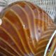 Antique faceted earthenware bowls