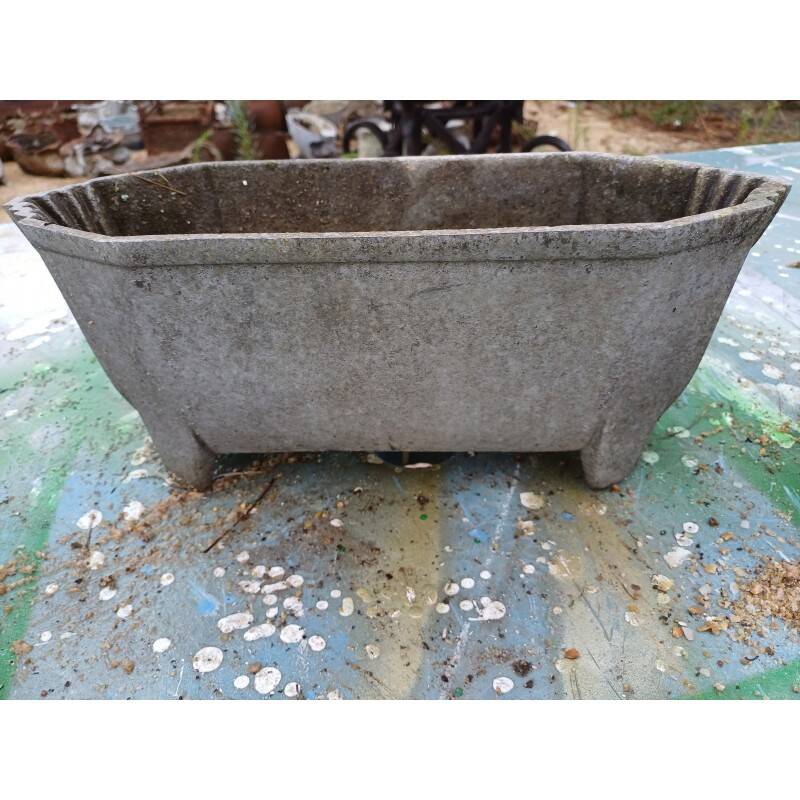 3 aluminum planters 1900