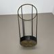 Midcentury Brass and metal BAUHAUS Style Umbrella Stand, France, 1950s