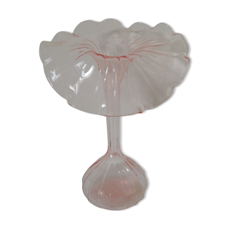 Glass vase rose