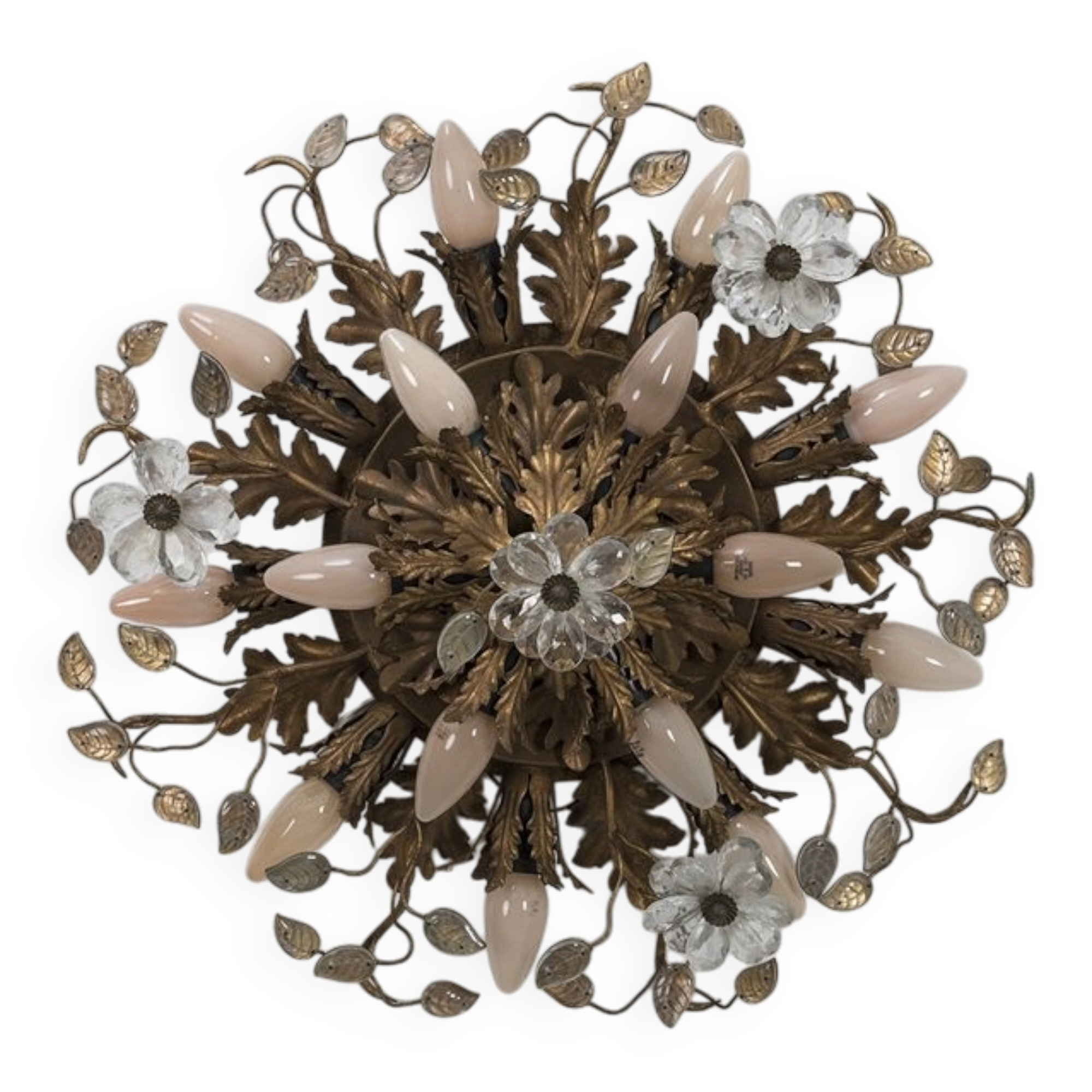 Ceiling Light with Floral Design from Banci Firenze
