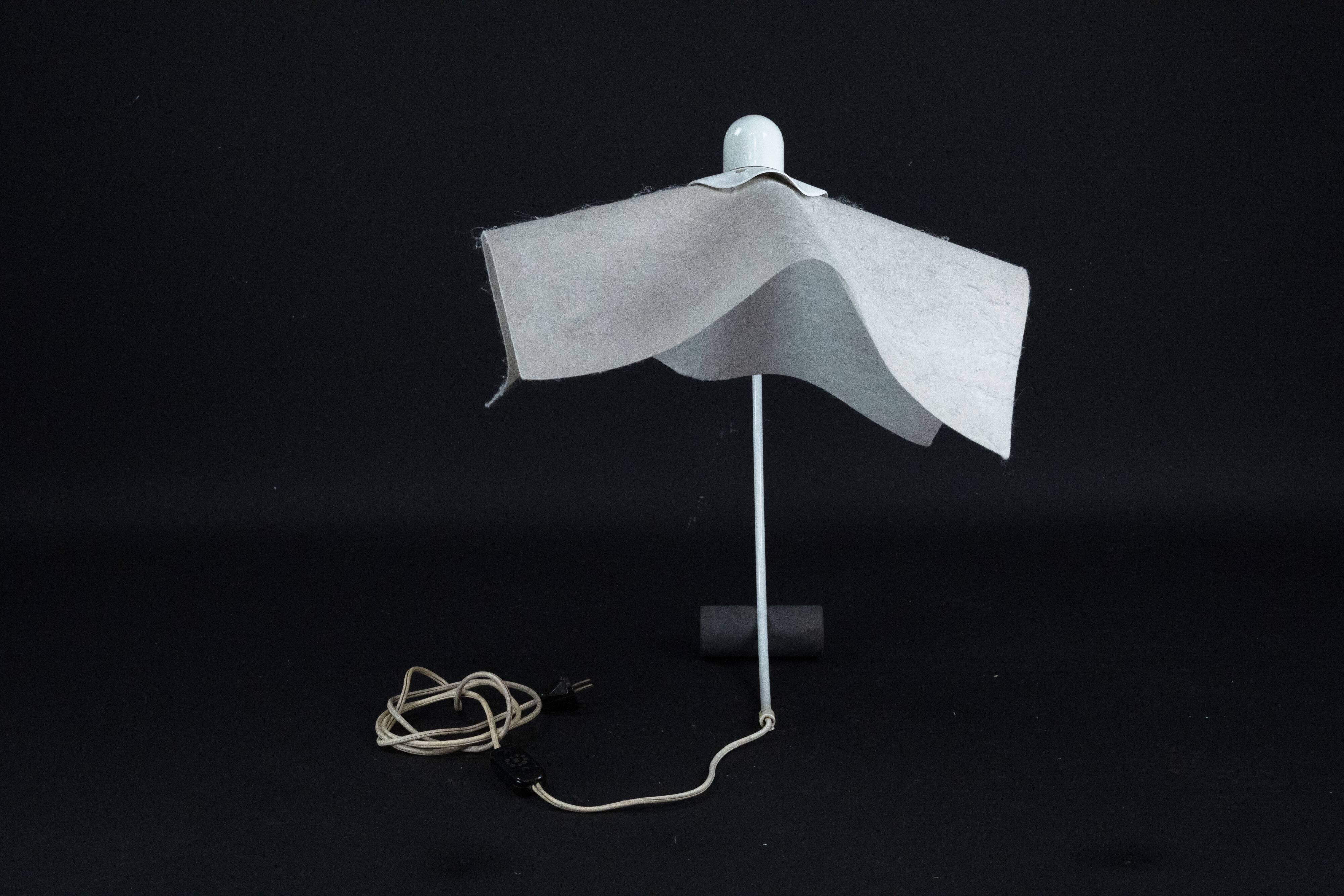 Vintage Area Curva Lamp by Mario Bellini. Italy 1970s