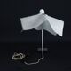 Vintage Area Curva Lamp by Mario Bellini. Italy 1970s