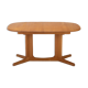 Vintage extendable dining table in beech wood