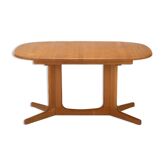Vintage extendable dining table in beech wood