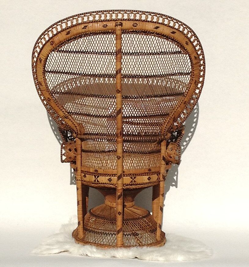 Fauteuil Emmanuelle en rotin