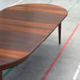 Omann Jun ‘Model 55’ extendable rosewood dining table