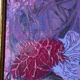 Abstract painting signed Bernard Ledain (1944-2024), mixed media on