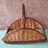Wicker presentation tray