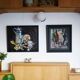 Still life with 2 glasses, oil on panel signed André Deriq