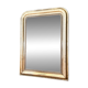 Louis-Philippe antique mirror with silver leaf, 19th century.