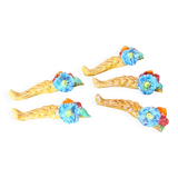 Vintage barbotine knife rest