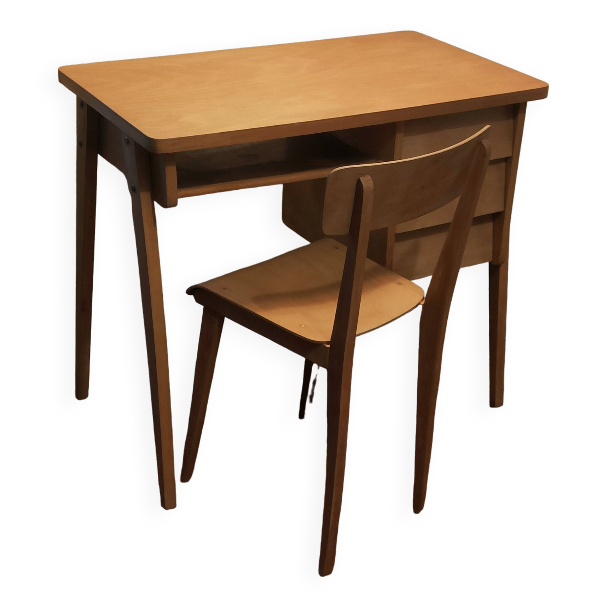 Desk and chair set 1960