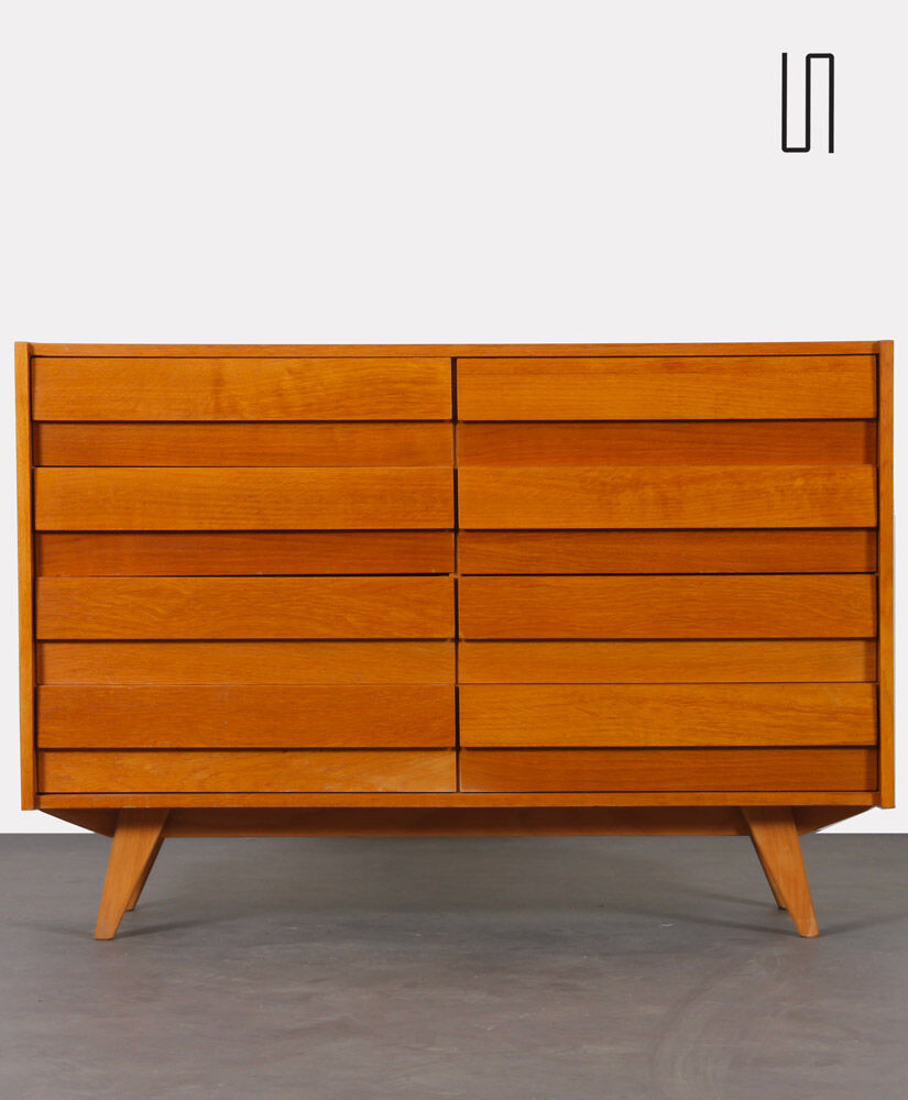 Czech chest of drawers by Jiri Jiroutek, model U-453, 1960
