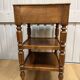 small walnut side table