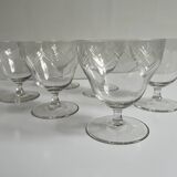 Art Deco wine glasses