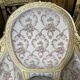 Paire de fauteuils bergères de style Louis XVI 1900