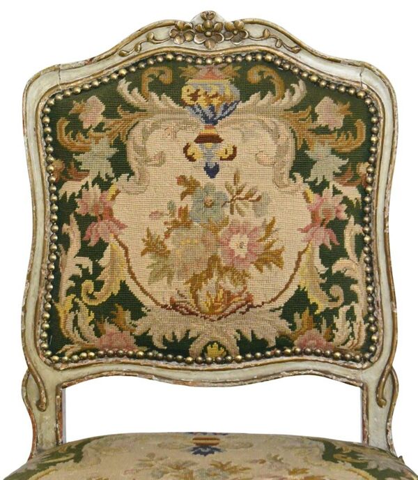 Chaise d'époque louis xv estampillée de claude-françois drouilly