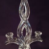 Two-light crystal chandelier Vannes Le Chatel A482