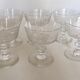 Set de 6 coupes à champagne en cristal sonnant années 20s