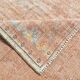 5x9 Peach & Blush Pink Oushak Vintage Rug, 164x267 Cm