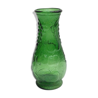 Ancien vase en verre fabrication Italienne modèle Constantin dimension : hauteur -27cm- diamètre -14