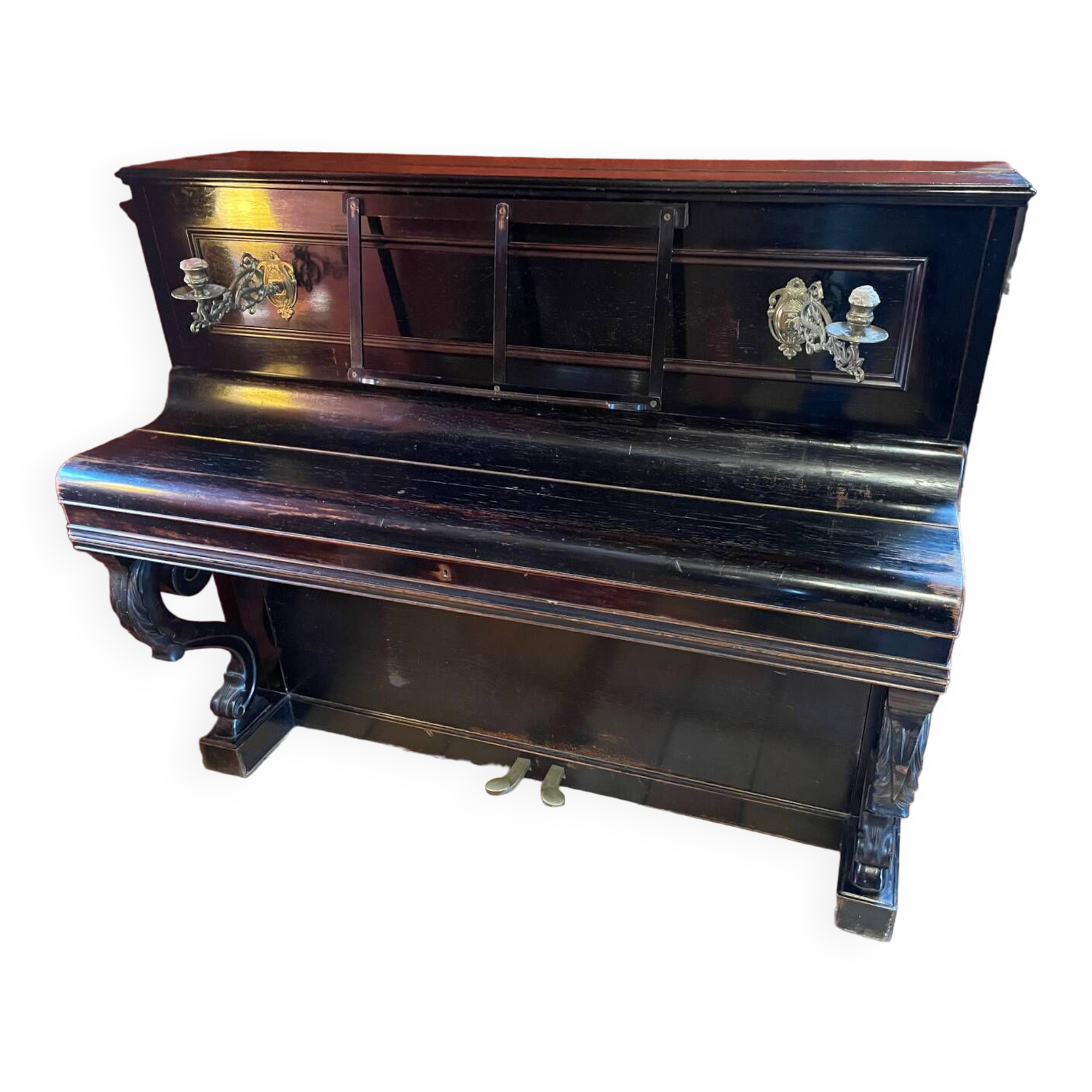 Old upright piano transformed