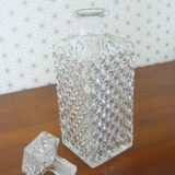 Whisky decanter made of molded glass