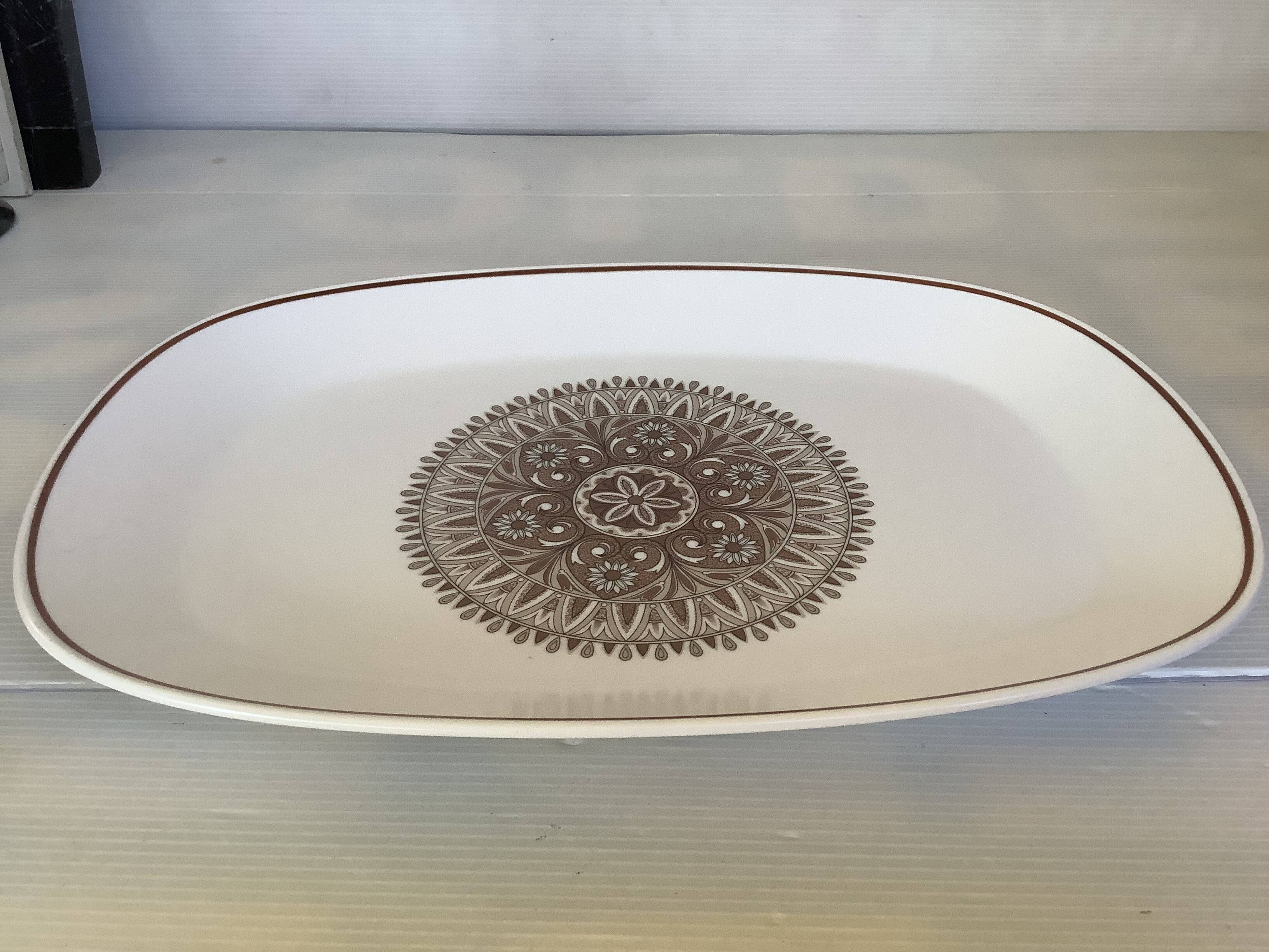 Large platter of Japanese noritake