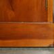 Buffet militaire vintage en bois d'if moucheté - Cabinet bar