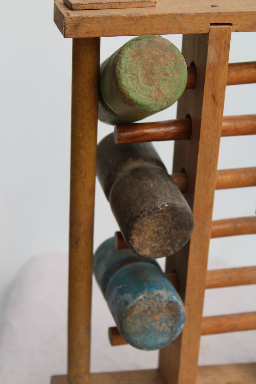 Old croquet game