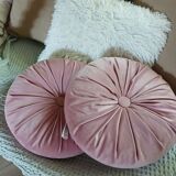 2 coussins ronds