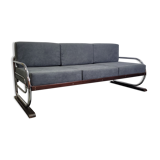 Bauhaus Chrome Sofa by Robert Slezak 1930'
