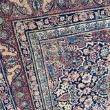 Ancient Persian Kirman carpet end 140x218 cm