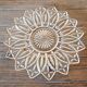 Star-shaped chiseled glass dish