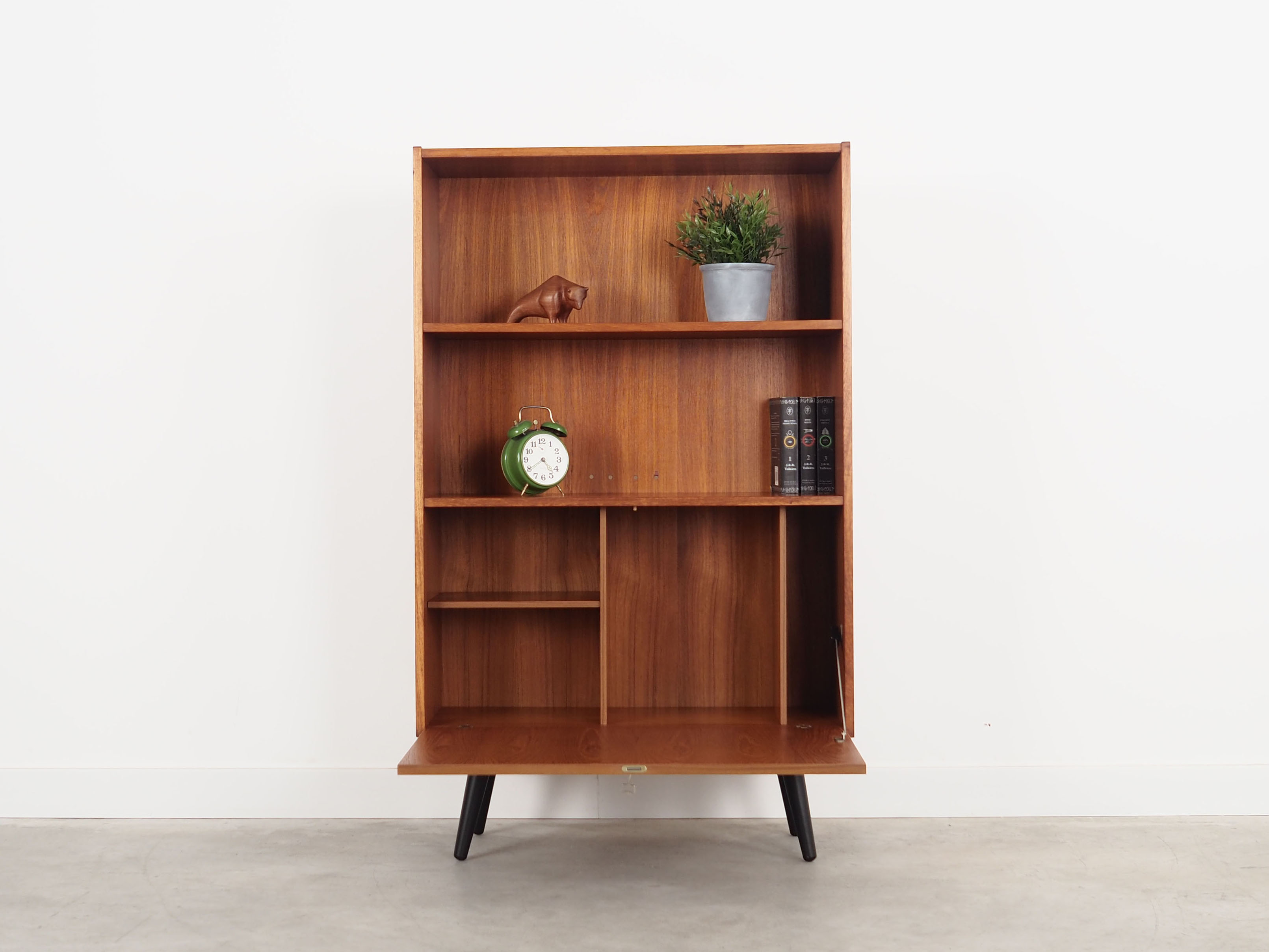Teak bookcase, Danish design, 1970s, production: Denmark