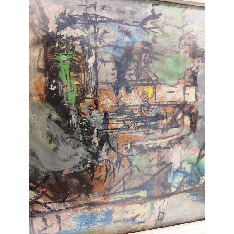 Oil on canvas: Jacques Van Den Bussche