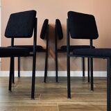 Suite 4 chairs 50s restored